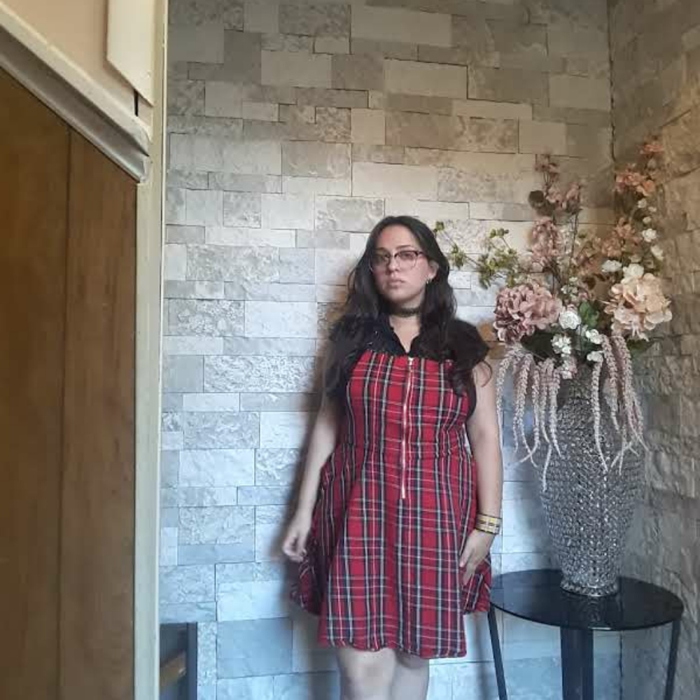 Hot Topic Plaid Jumper - Picture 8 of 8